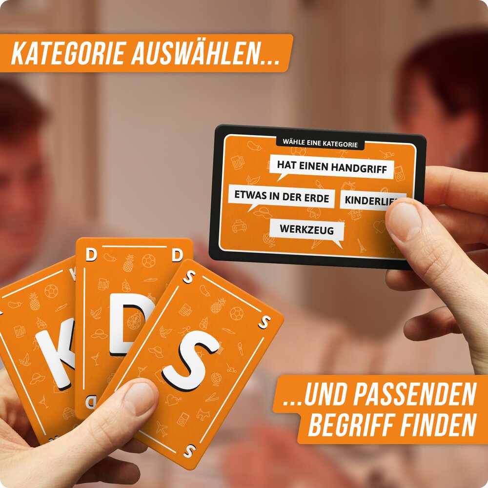 Stadt Land Vollpfosten - Das Kartenspiel - Classic Edition