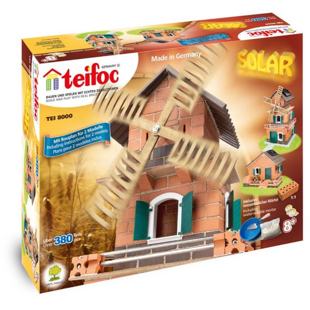 teifoc Solar-Haus-Windmühle