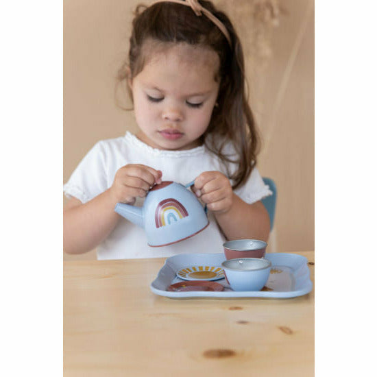 Little Dutch Tee Set aus Metall Pure and Nature