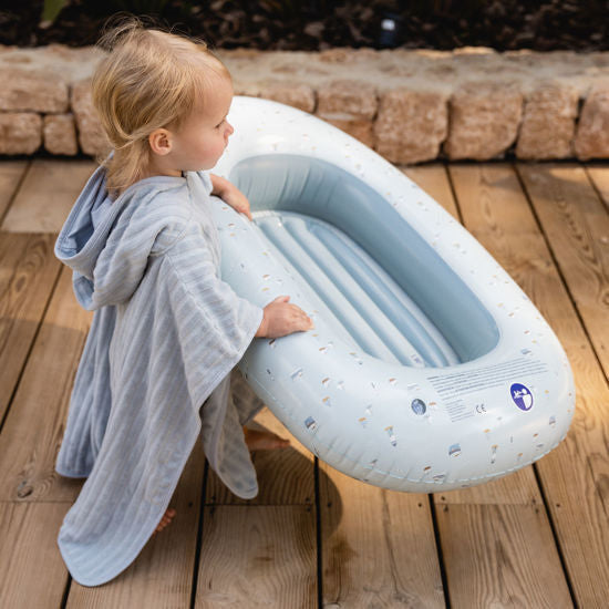 Little Dutch Badeponcho Blau