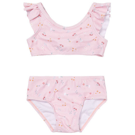 Little Dutch Bikini Set Little Pink Flowers - 98/104
