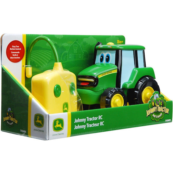 Traktor Johnny RC 27 MHz, 14x10x11 cm, Batterien exkl. ab 18 Mt.