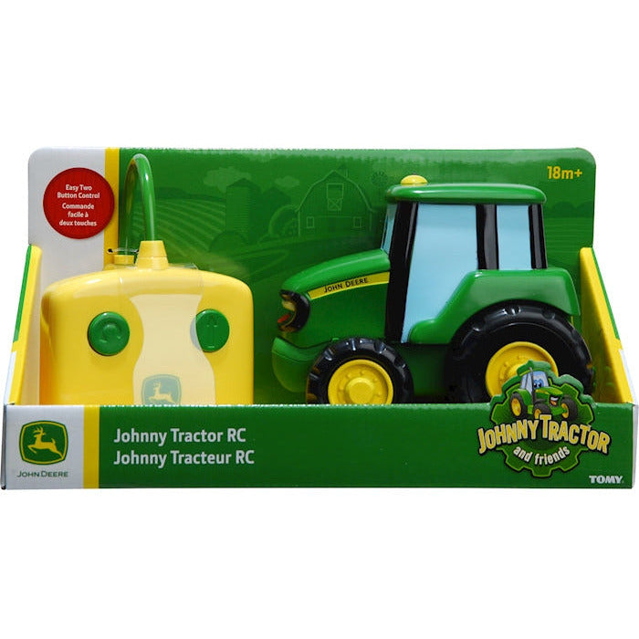 Traktor Johnny RC 27 MHz, 14x10x11 cm, Batterien exkl. ab 18 Mt.