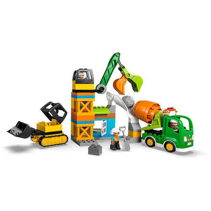 LEGO Duplo Baustelle mit Baufahrzeugen 10990
