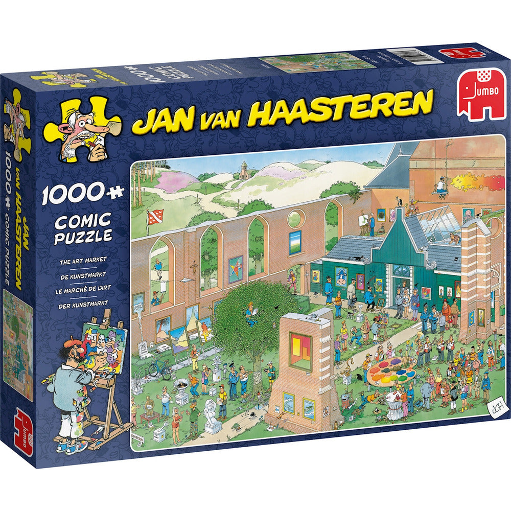 Puzzle Jan van Haasteren - Der Kunstmarkt