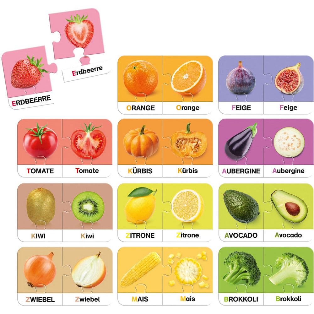 Ich lerne Obst und Gemüse