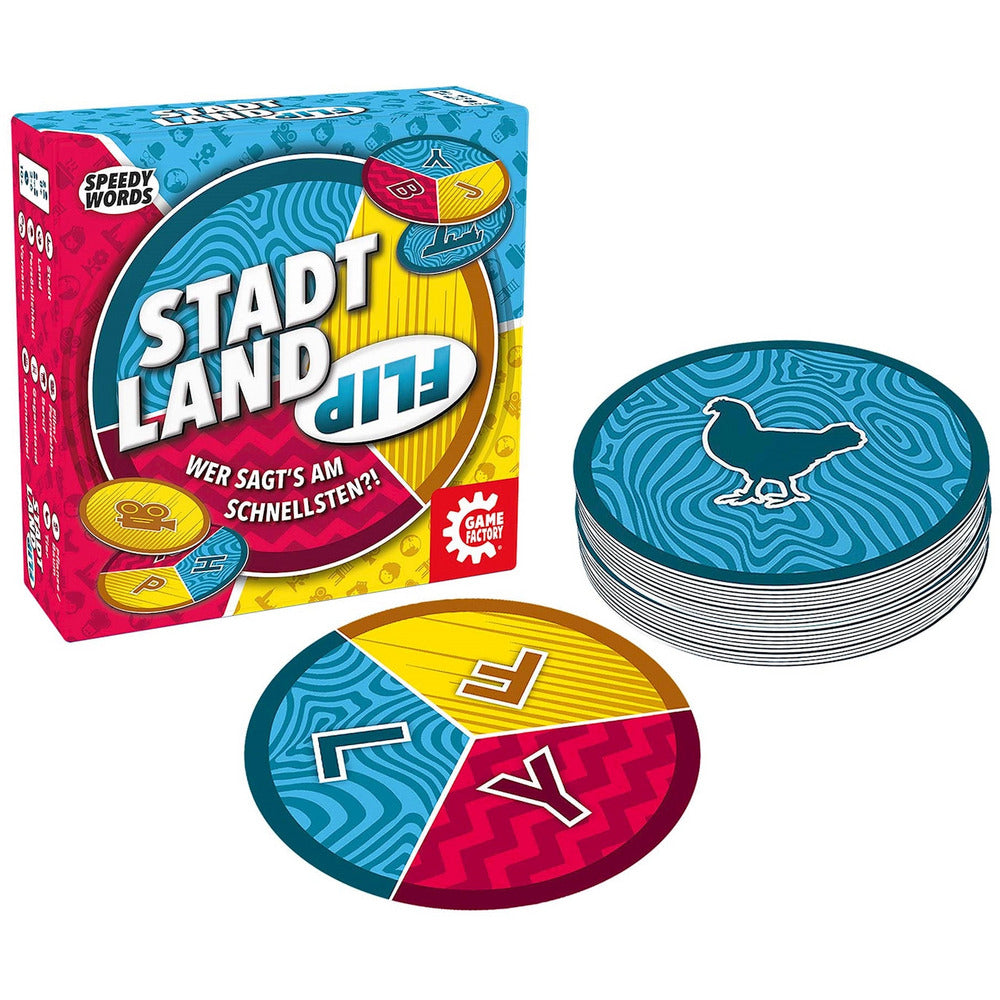 Game Factory Stadt Land Flip