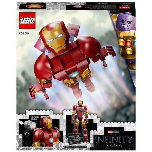 <transcy>LEGO Marvel Iron Man Figurine 76206</transcy>
