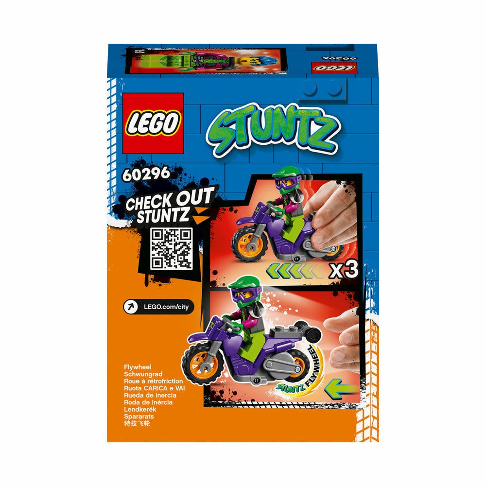 LEGO City Stuntz Wheelie-Stuntbike 60296