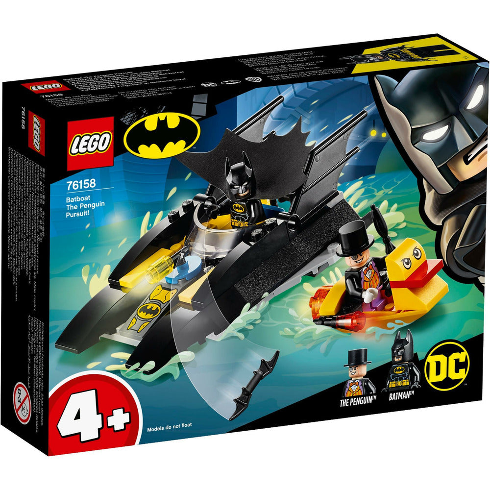LEGO DC Comics Super Heroes Verfolgung des Pinguins – mit dem Batboat 76158