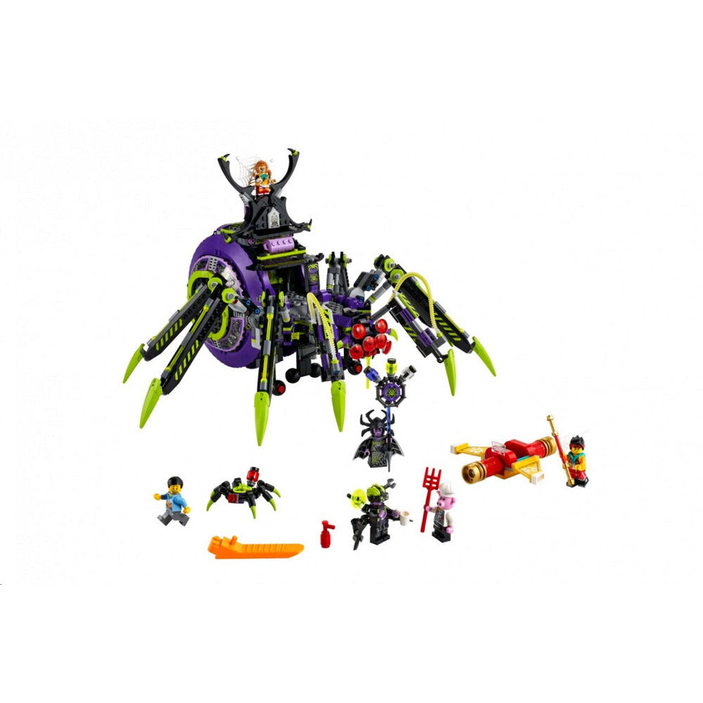 LEGO Monkie Kid Hauptquartier der Spider Queen 80022