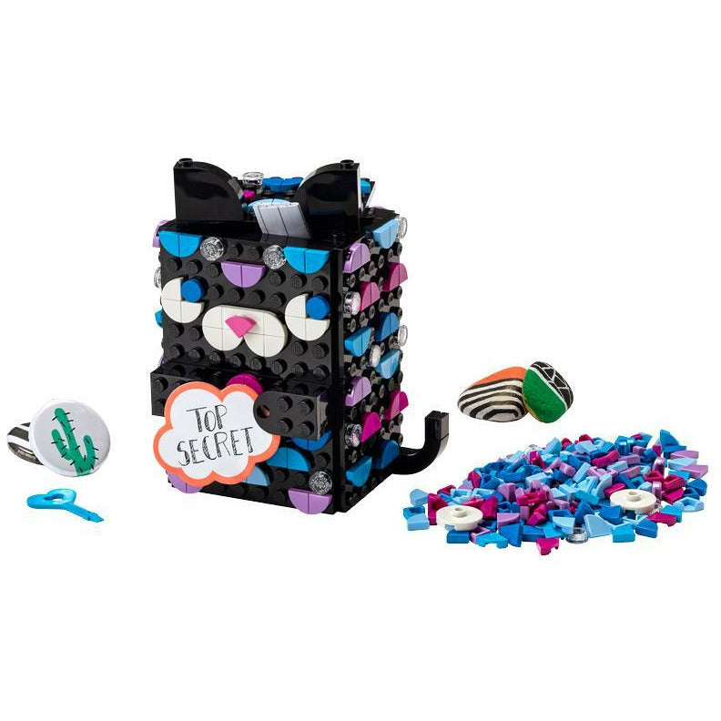 Boîte secrète LEGO DOTS chat 41924