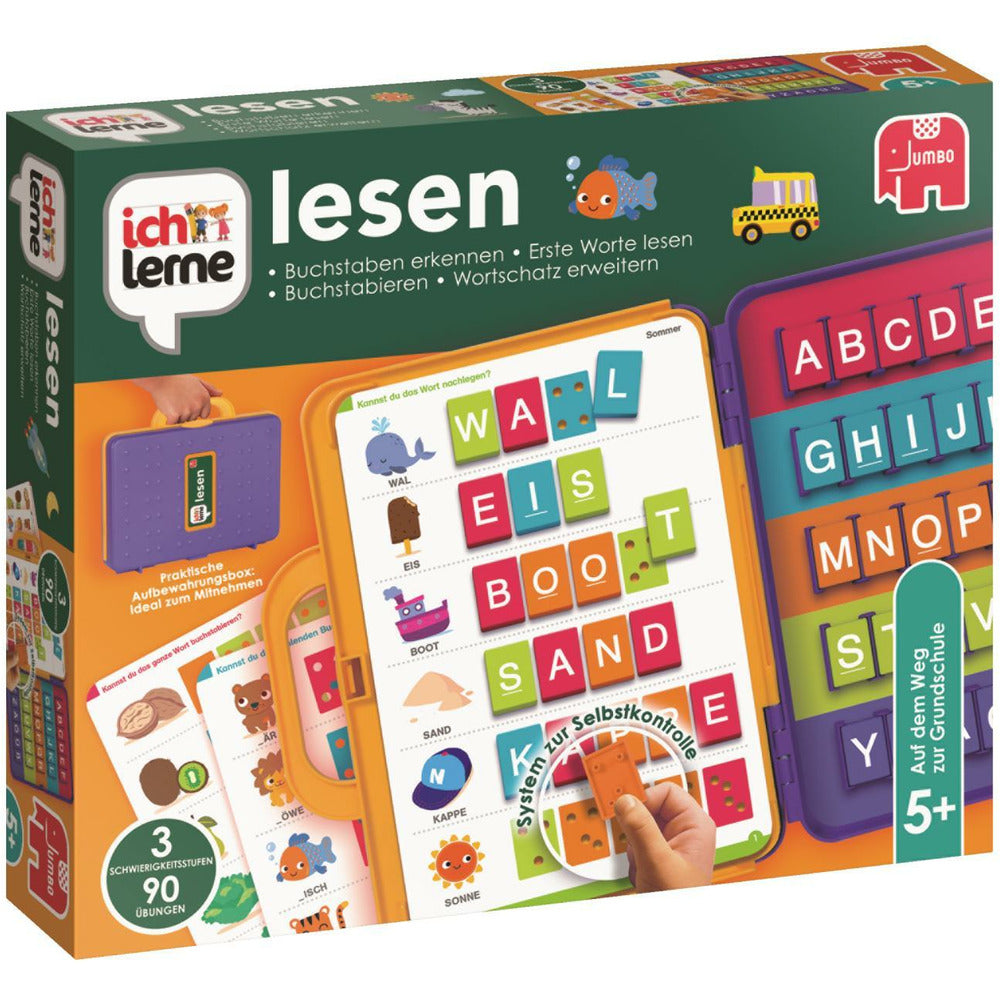 Jumbo Kinderspiel Ich lerne Lesen