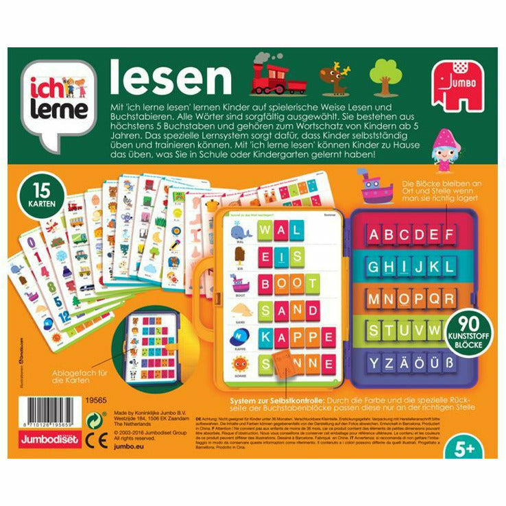 Jumbo Kinderspiel Ich lerne Lesen