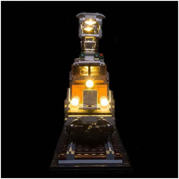 Light My Bricks LED-Licht-Set für LEGO® Lokomotive «Krokodil» 10277