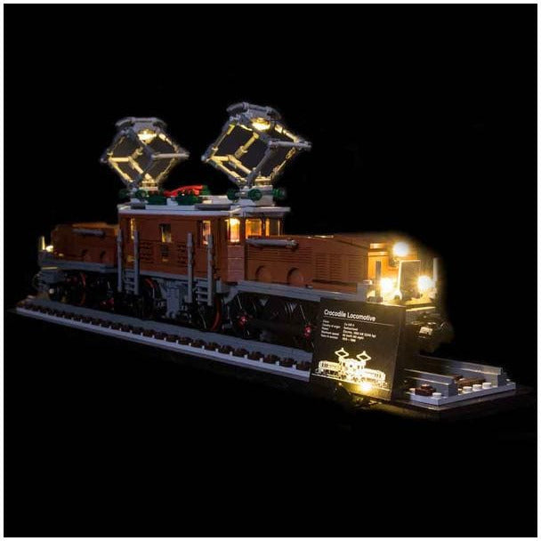 Light My Bricks LED-Licht-Set für LEGO® Lokomotive «Krokodil» 10277