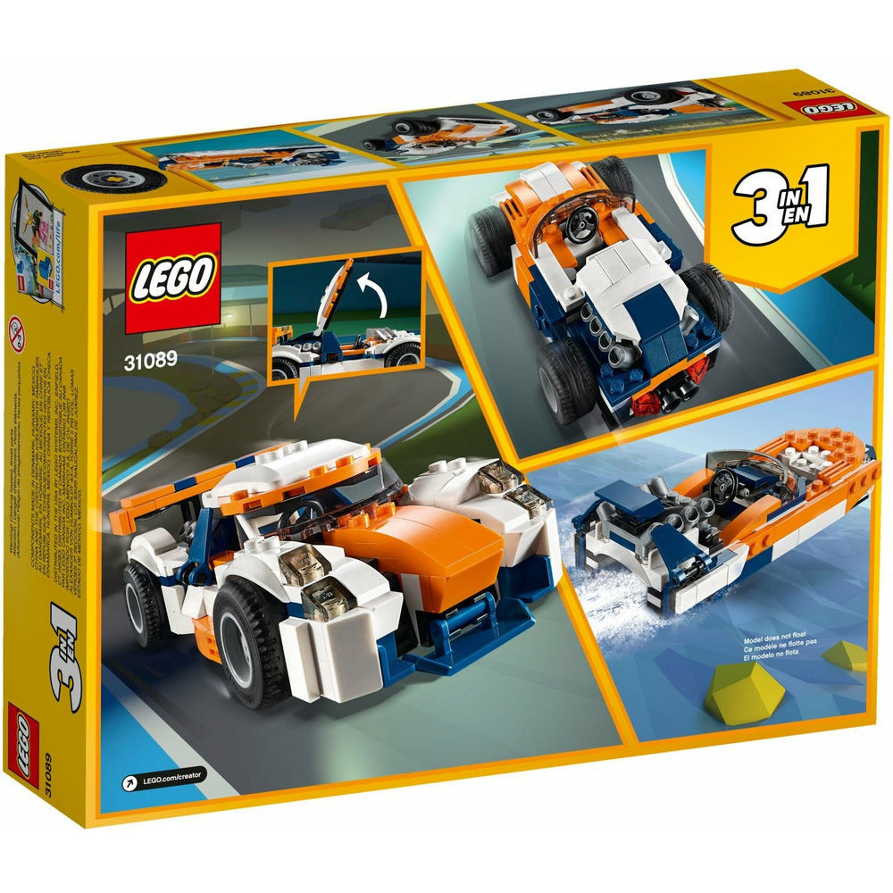 LEGO Creator 3-in-1-Set Rennwagen 31089