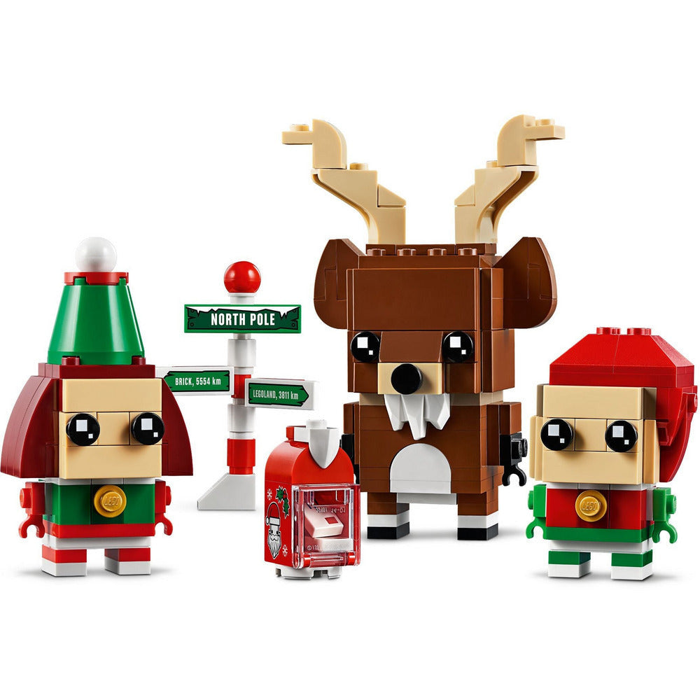 LEGO Brickheadz Rentier und Elfen 40353