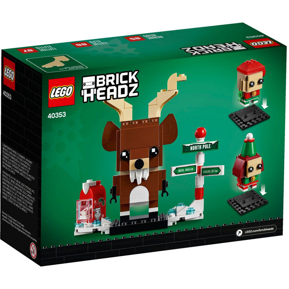 LEGO Brickheadz Rentier und Elfen 40353
