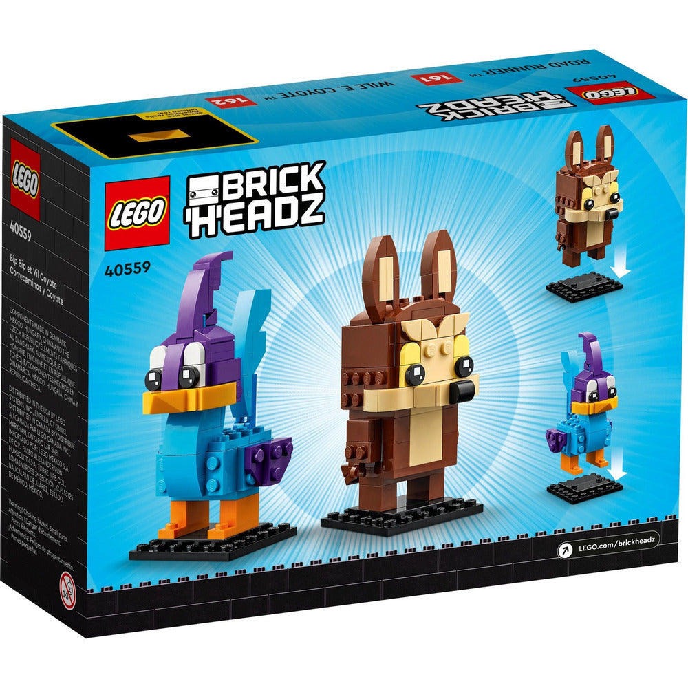 LEGO BrickHeadz Road Runner & Wile E. Coyote 40559