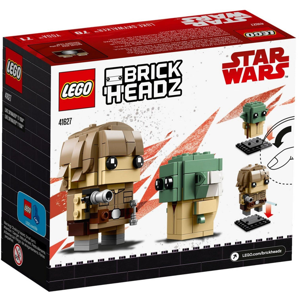 LEGO Brickheadz Luke Skywalker & Yoda 41627