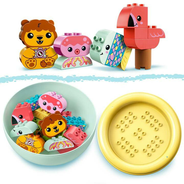 <transcy>LEGO DUPLO Plaisir du bain : l'île flottante des animaux 10966</transcy>