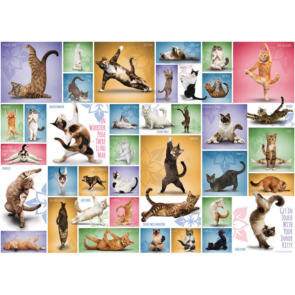 Puzzle - Yoga Cats