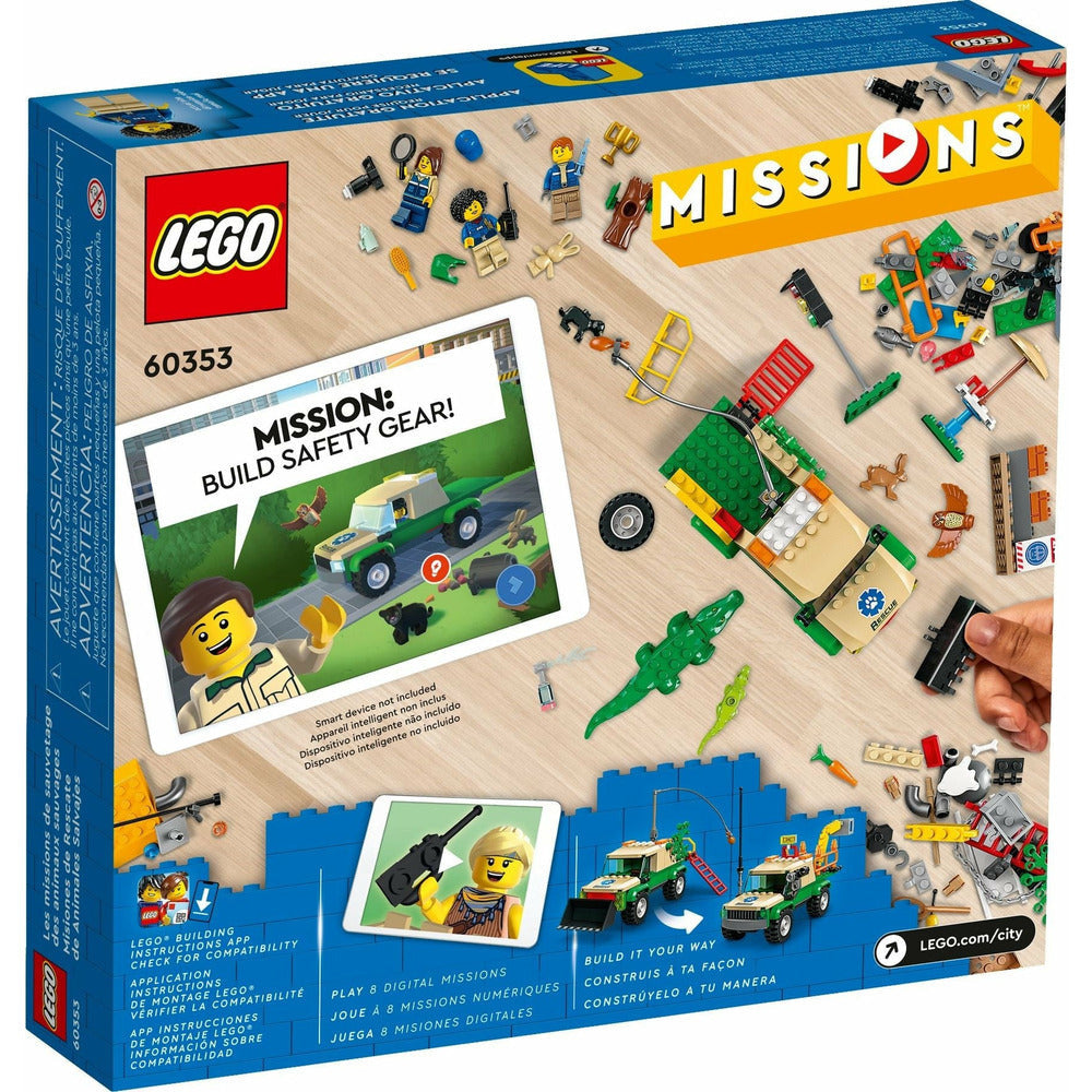 LEGO City Tierrettungsmissionen 60353