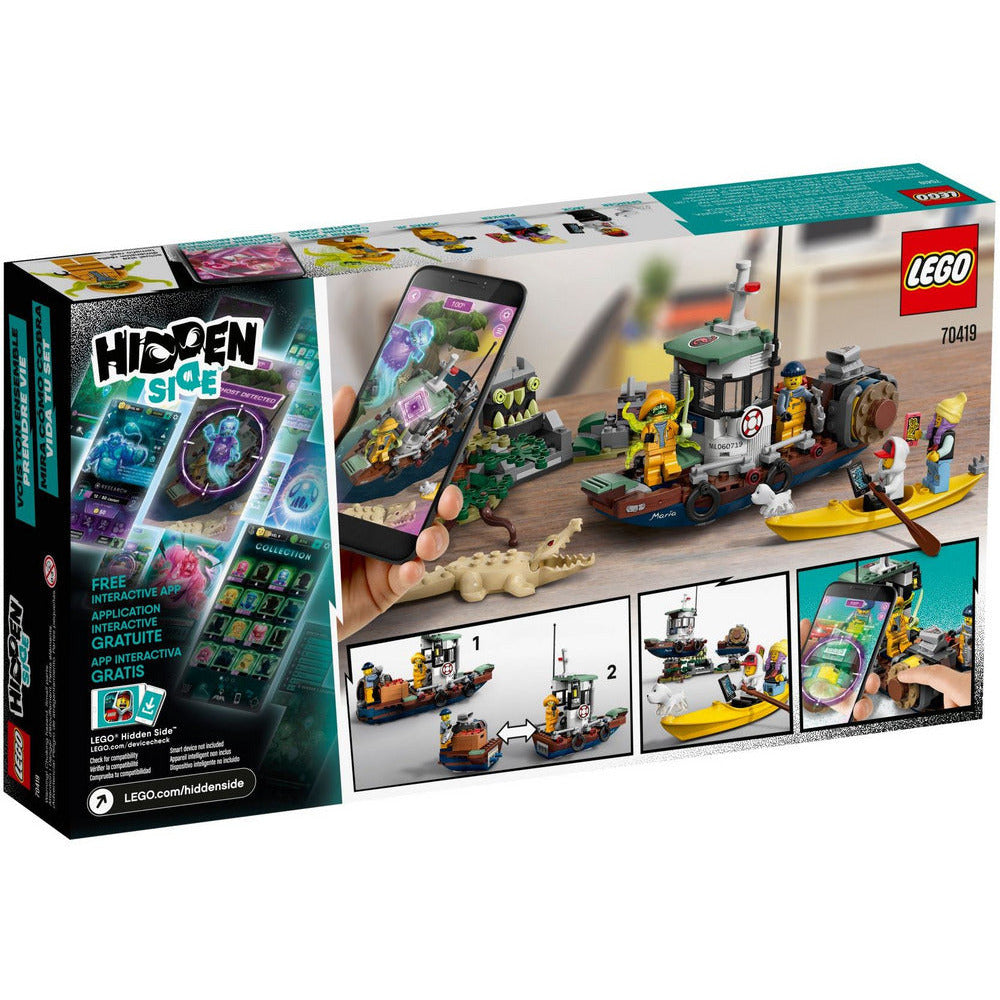 LEGO Hidden Side Gekenterter Garnelenkutter 70419