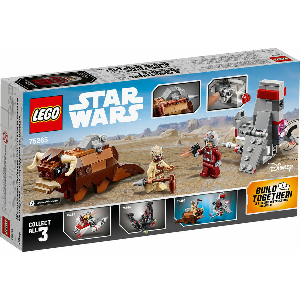 LEGO Star Wars T-16 Skyhopper vs Bantha Microfighters 75265