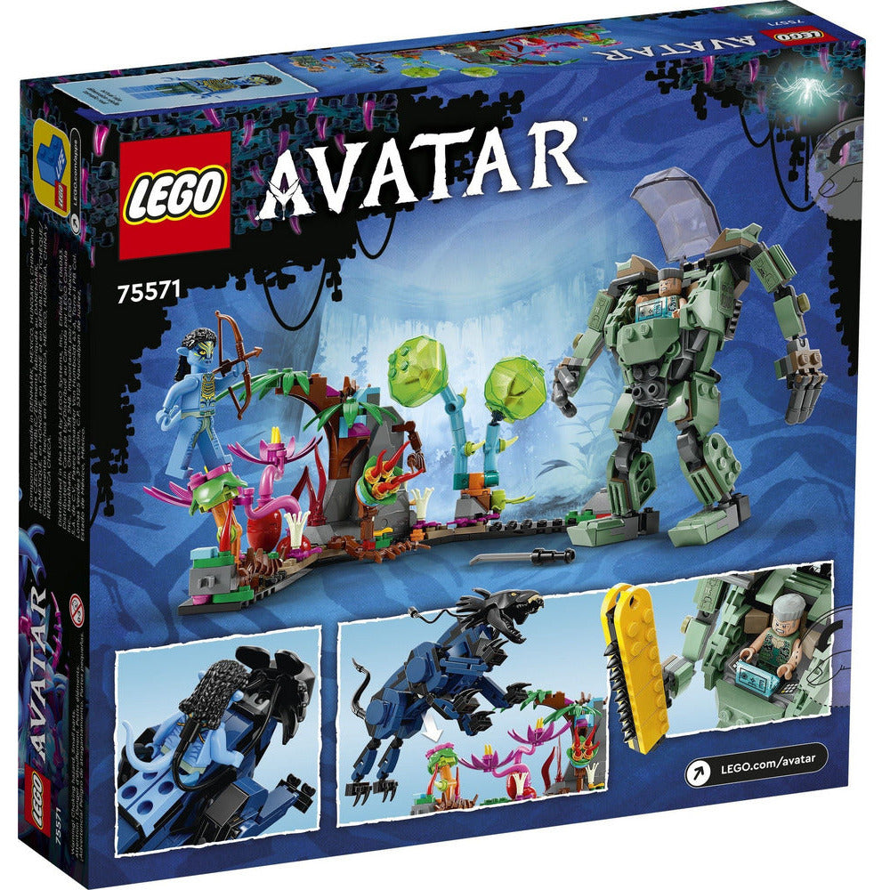 LEGO Avatar Neytiri und Thanator vs. Quaritch im MPA 75571