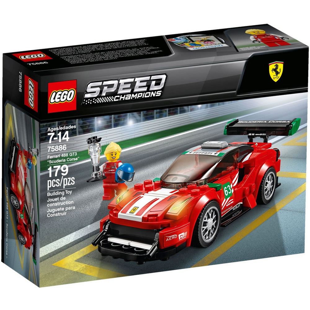 LEGO Speed Champions Ferrari 488 GT3 Scuderia Corsa 75886