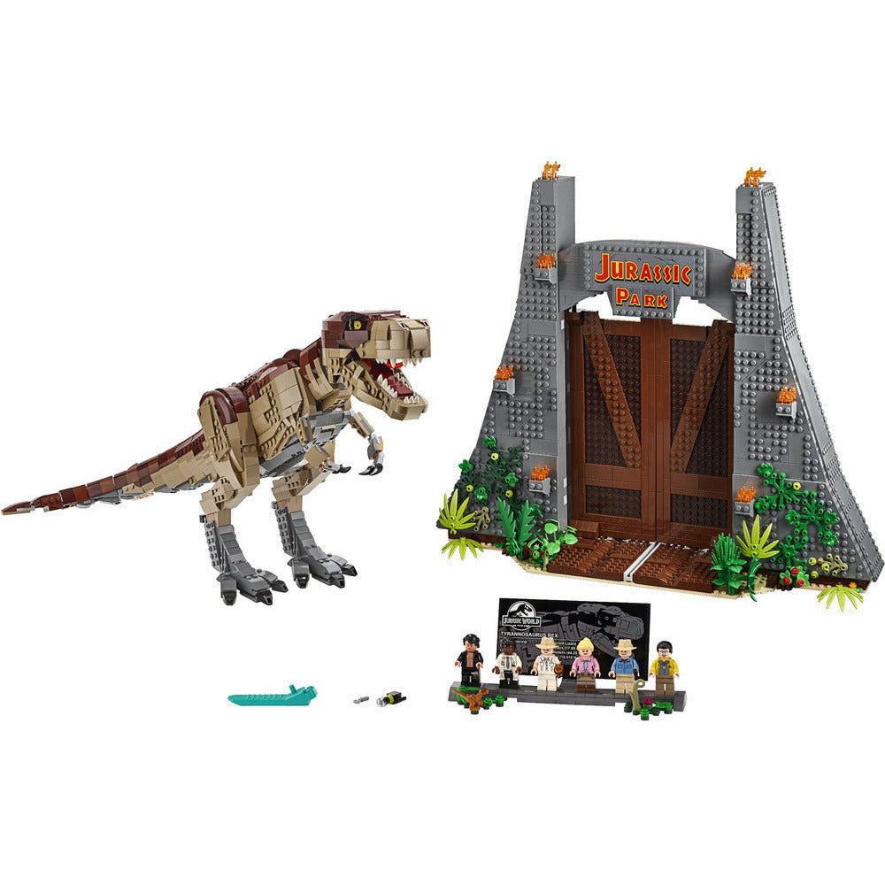 LEGO Jurassic World Jurassic Park: T. Rex' Verwüstung 75936