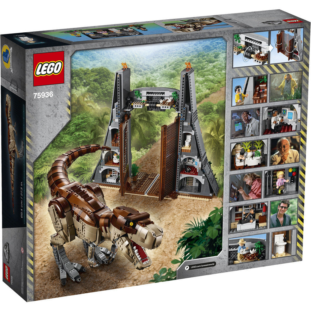LEGO Jurassic World Jurassic Park: T. Rex' Verwüstung 75936