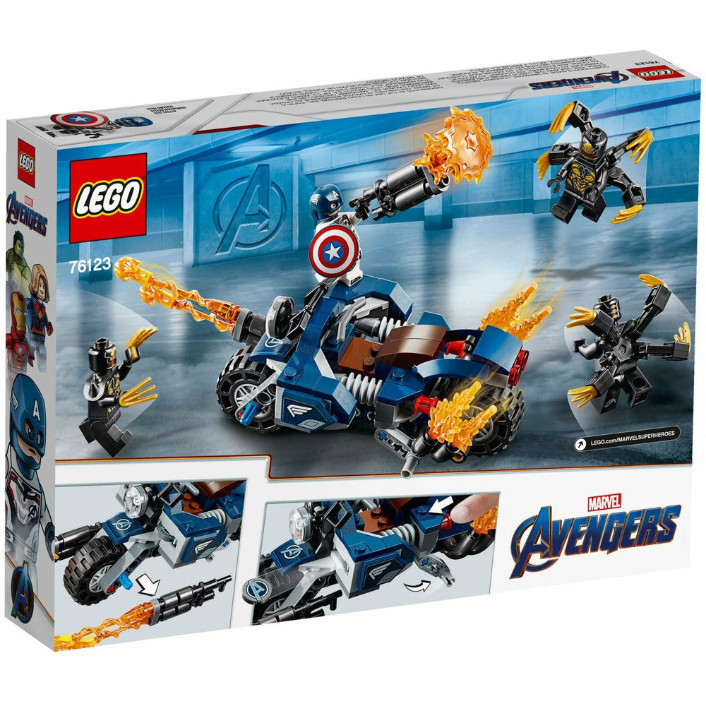 Lego Marvel Captain America: Outrider-Attacke 76123