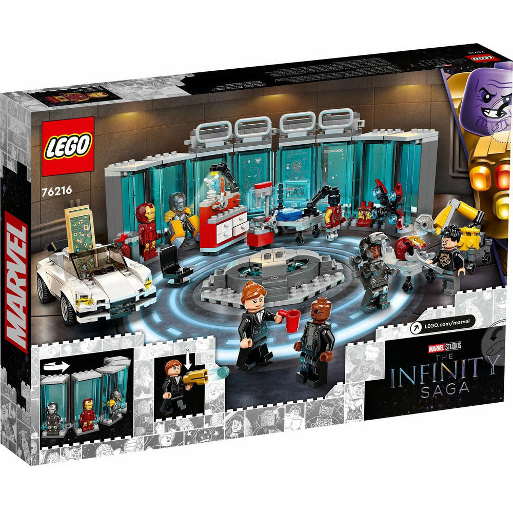 LEGO Marvel Iron Mans Werkstatt 76216