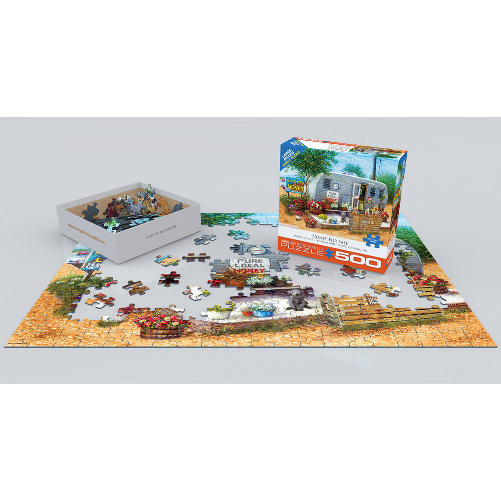 Puzzle - Honig zu verkaufen