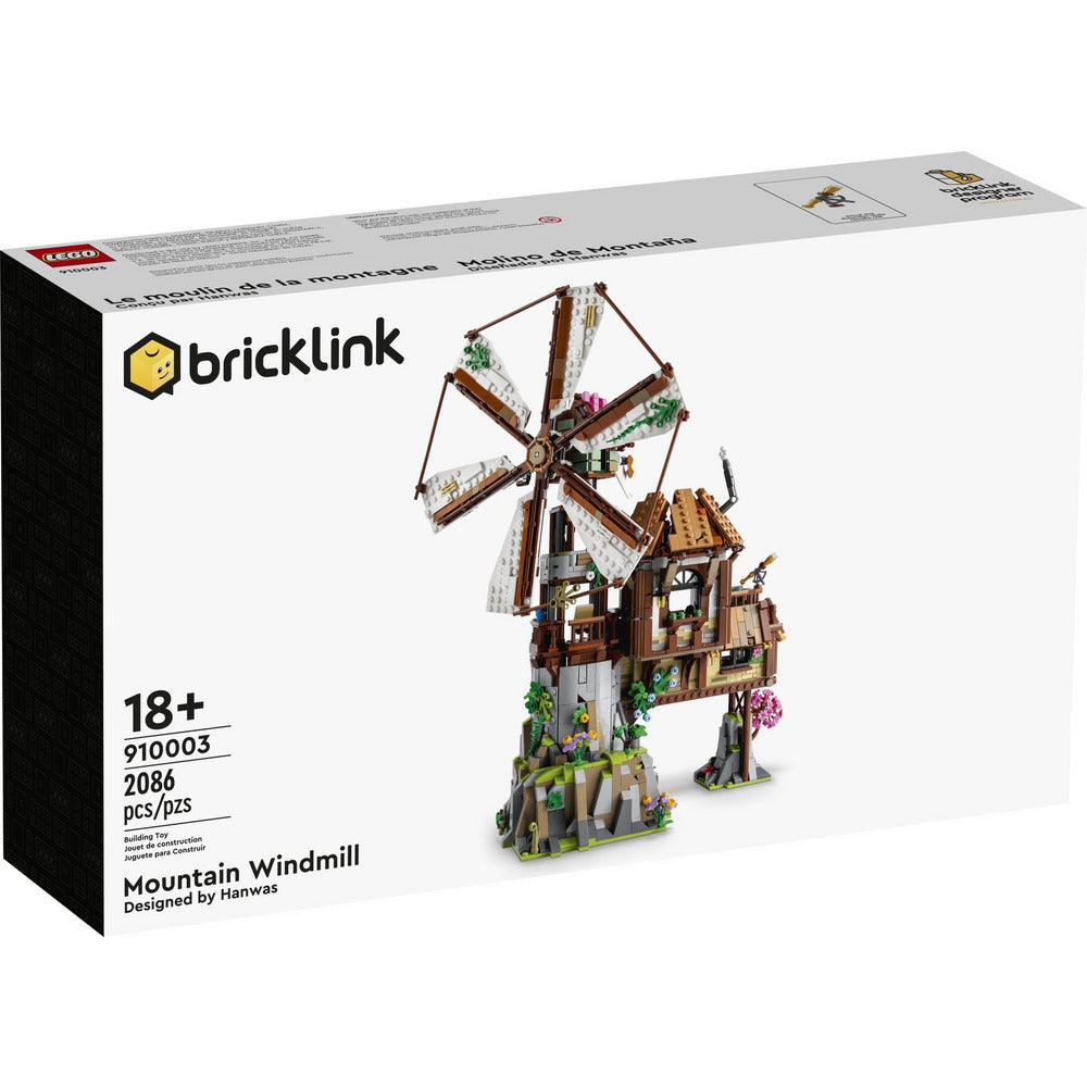 LEGO Bricklink Windmühle auf dem Berg 910003
