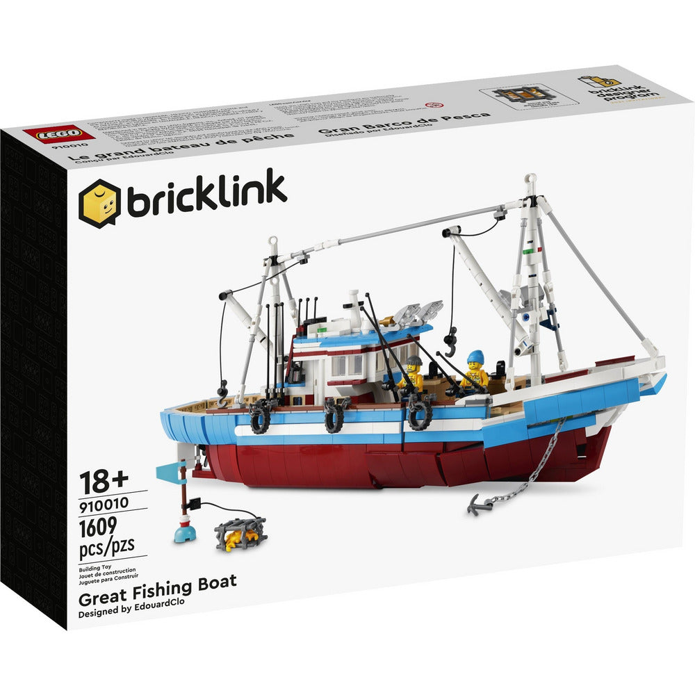 LEGO Bricklink Grosser Fischkutter 910010