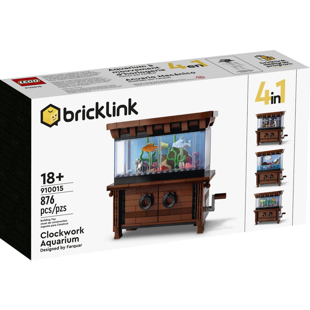 LEGO Bricklink Uhrwerk-Aquarium 910015