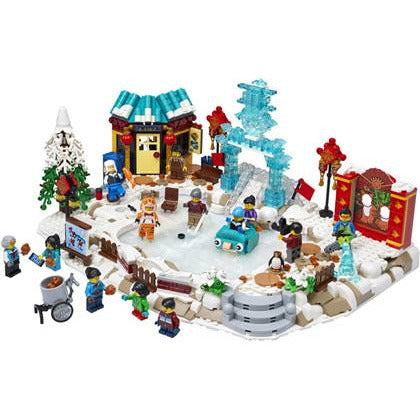 LEGO Seasonal Mondneujahrs-Eisfestival 80109