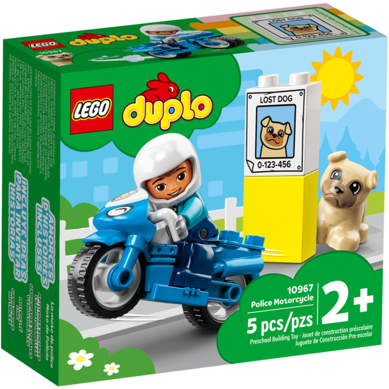 LEGO DUPLO Polizeimotorrad 10967