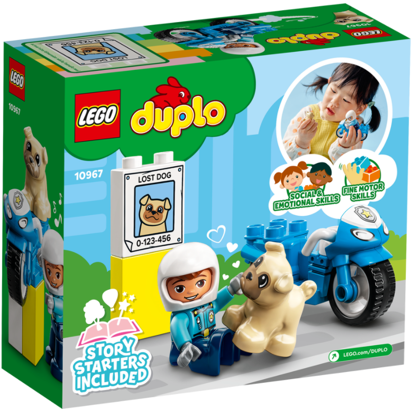LEGO DUPLO Polizeimotorrad 10967