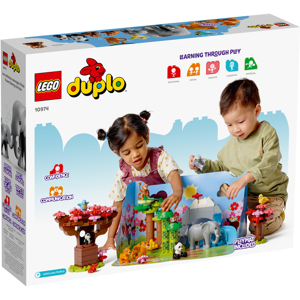 LEGO Duplo Wilde Tiere Asiens 10974