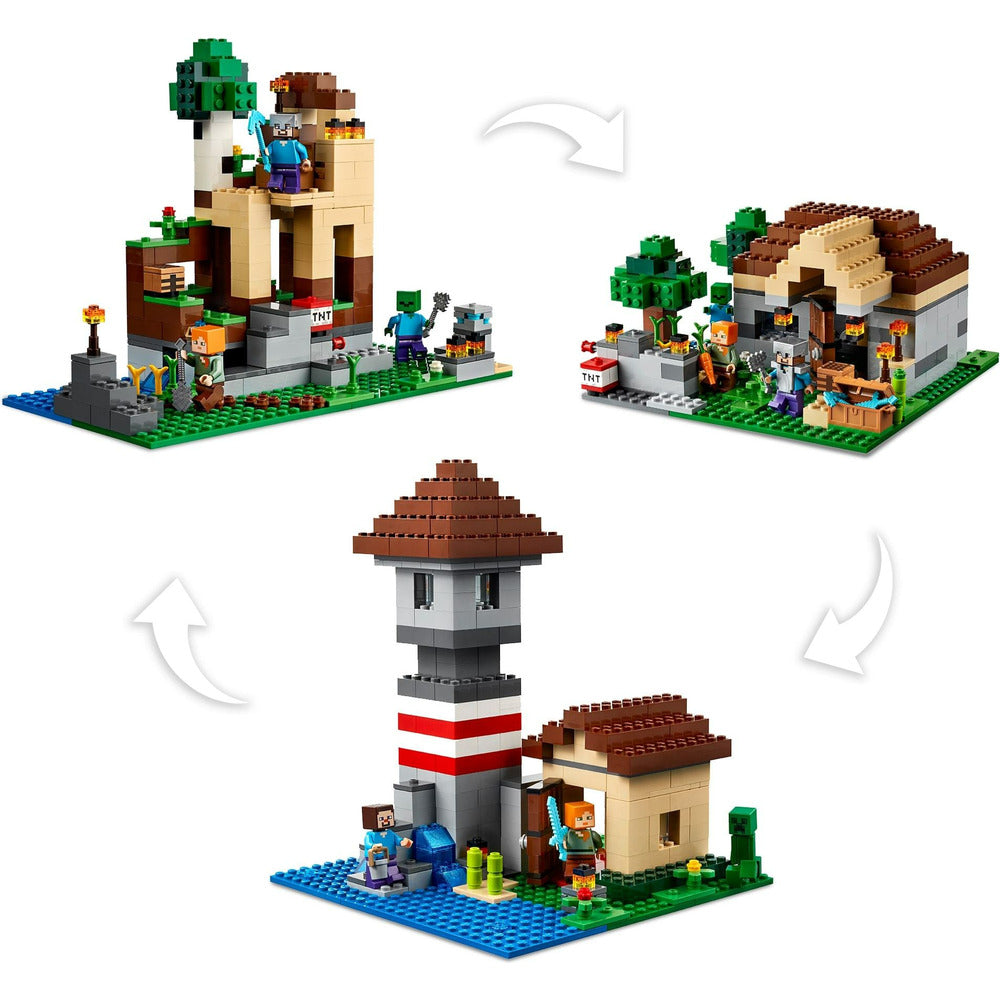 LEGO Minecraft Die Crafting-Box 3.0 21161