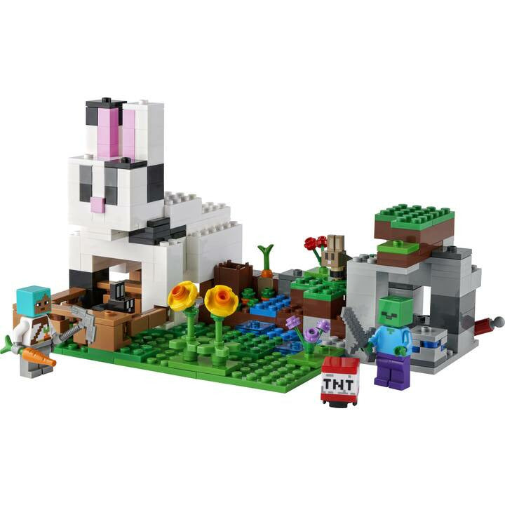 <transcy>LEGO Minecraft Le ranch aux lapins 21181</transcy>