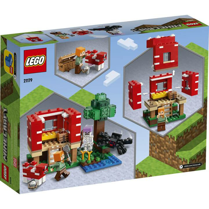 LEGO Minecraft Das Pilzhaus 21179