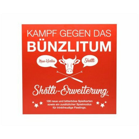 Lutte contre Das Bünzlitum jeu de société extension Shötli