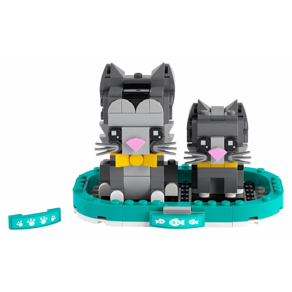 <transcy>LEGO BrickHeadz Chats à poil court 40441</transcy>