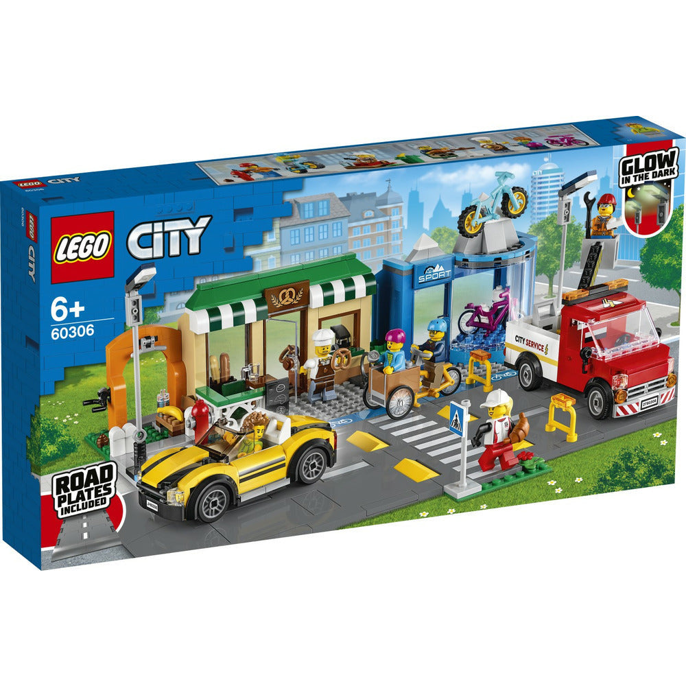 LEGO City Einkaufsstraße mit Geschäften 60306